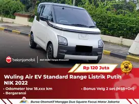 [ LOW KM 18RB ] Wuling Air EV Standard Range Listrik Putih 2022/2023