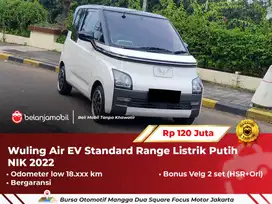 [ LOW KM 18RB ] Wuling Air EV Standard Range Listrik Putih 2022/2023