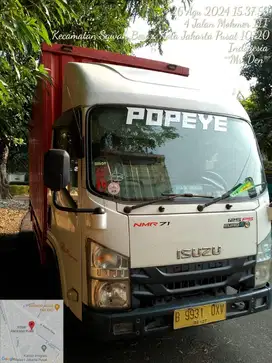 Isuzu ELF NMR 71 2021 Box Besi – Plat Kuning, Pajak Hidup