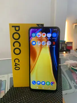Poco C40 mulus lengkap