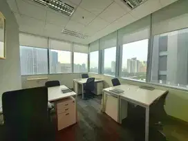 Sewa Kantor 1126 m2 Furnish (Ex Cowoking Space) di Menara Palma