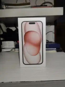 IPHONE 15 128 GB PINK NEW SEGEL BNIB