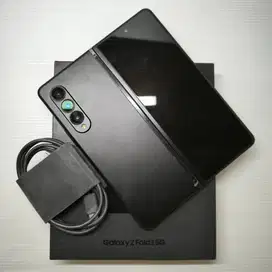 FULLSET SEIN SAMSUNG GALAXY Z FOLD 3 5G PHANTOM BLACK 12/512