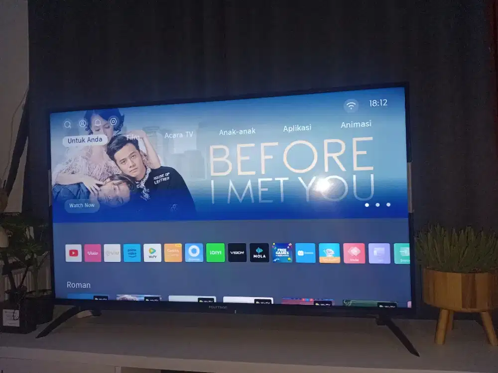 Tv polytron 40 inch smart tv