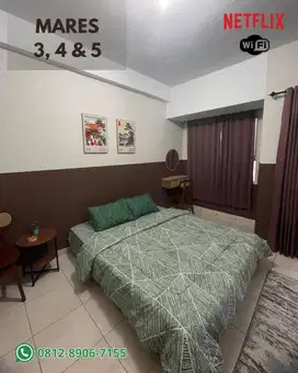 Apartemen Mares 3, 4 & 5, Sewa Bulanan