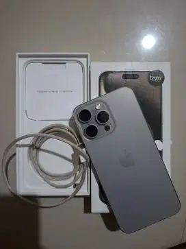 Iphone 15 pro max 256gb ex garansi resmi ibox