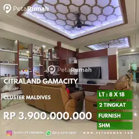 Rumah Villa citraland gamacity cluster maldives