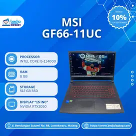 LAPTOP MSI GF66-11UC TERKEREN!