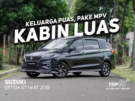 ANGSURAN MURAH 4JUTAAN ERTIGA GT 1.4 AT 2019 HITAM SPORT MOBCARS