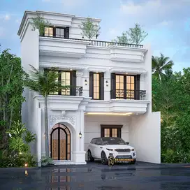 Dijual Rumah Baru American Classic Dekat Toll Brigif Jagakarsa