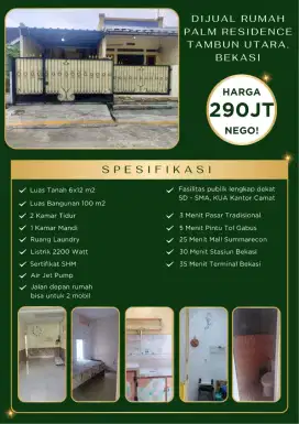 DIJUAL RUMAH BU