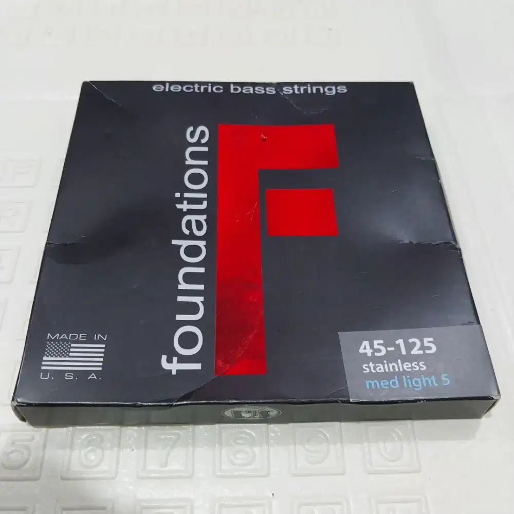 Senar Bass 5 String Foundation Baru