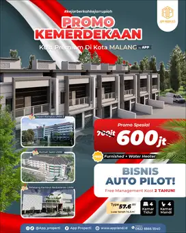 KAMAR KOS PREMIUM  DEKAT UB KOTA MALANG