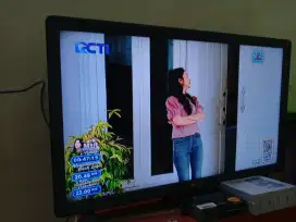 Tv digital LG 24 inci + antena