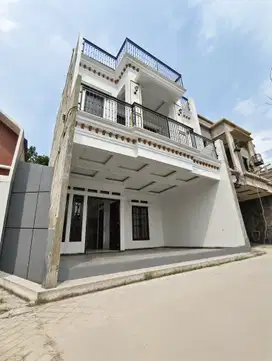 Rumah Baru 3 Lantai Plus Rooftop Murah Di Grogol Limo Depok