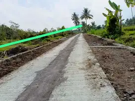 Tanah 5000m sleman jl palagan km 15 pakem