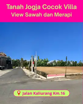 Tanah Jogja Utara Utara Kampus UII, Cocok Kost Ekslusif, 2 Jutaan/m2