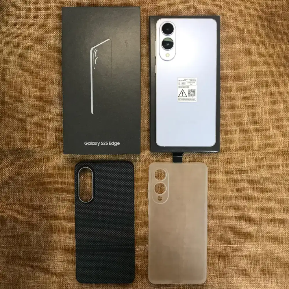 Samsung S25 Edge 5G 512GB Icy Blue Super Mulus Like new resmi SEIN