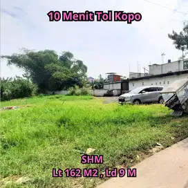 Dijual Tanah Hunian Bandung 10 Menit Tol Kopo Siap Bangun SHM