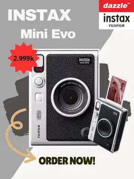 (NEW) KAMERA INSTAX MINI EVO