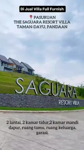TERMURAH VILLA TAMAN DAYU Pandaan Baru Gress Full Furnish Lengkap