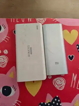 Jual 2 power bank no minus