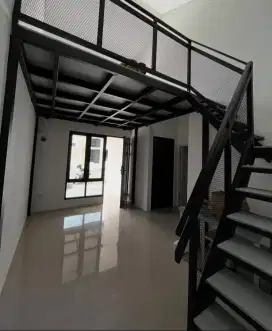 Pemasangan canopy Mezzanine balkon