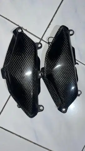 Carbon karbon kevlar nmax old sirip cover stang