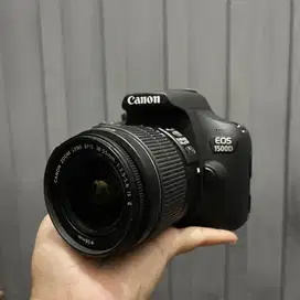 Canon eos 1500D mulus lensa ef-s 18-55mm IS II siap pakai