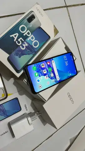 Oppo A53 4+3/128.Resmi fullset No minus