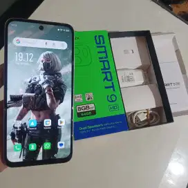 Infinix smrt9 4+4/64 Fulset orinsegel