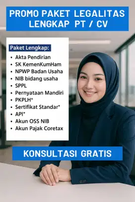 Perlengkapan Kantor PT Legal Lengkap