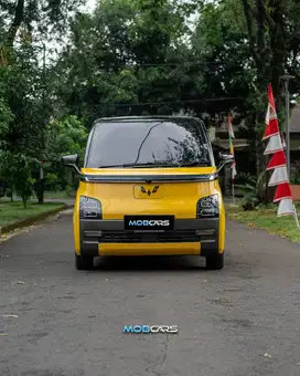 CASH TERMURAH WULING AIR EV LONG RANGE AT 2023 KUNING MOBCARS