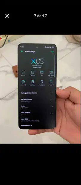 HP infinix note 10pro 8/128