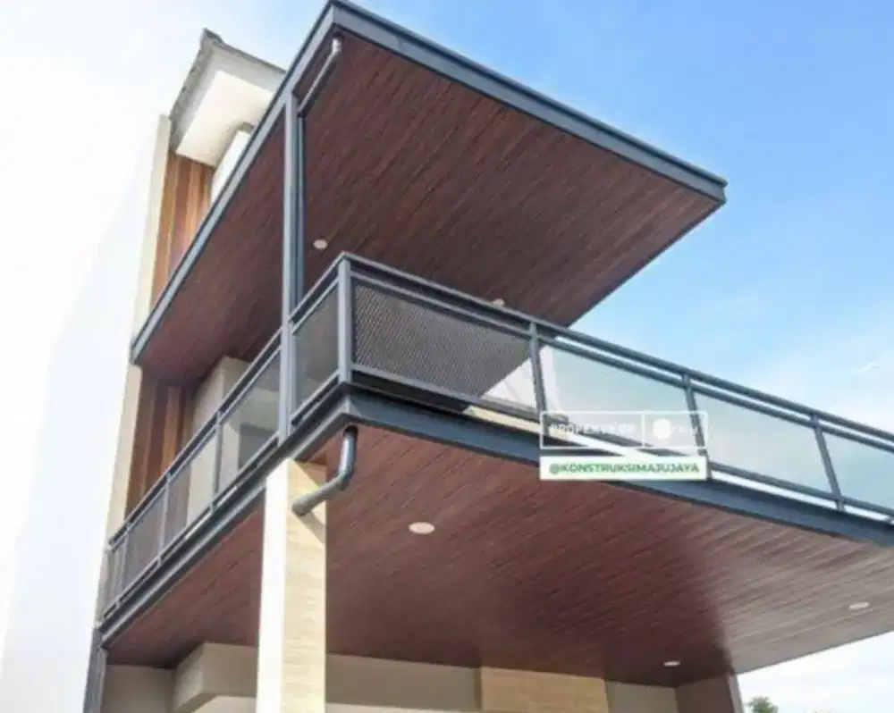 Kanopi balkon dak plat