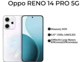 Oppo Reno 14 Pro 5G Ram 12Gb/512