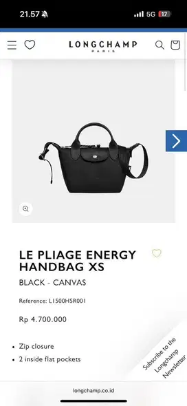 Longchamp Le Pliage Energy XS