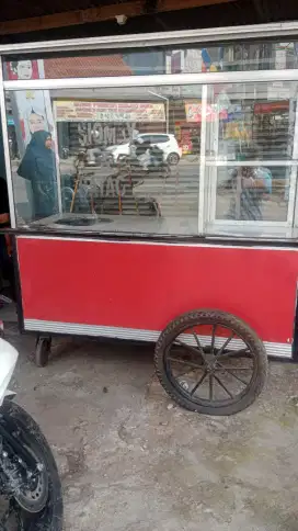 Gerobak Jualan Bubur Ayam Siomay dll