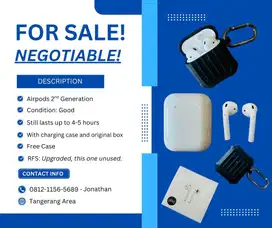 Apple Airpods 2nd Generation - Preloved