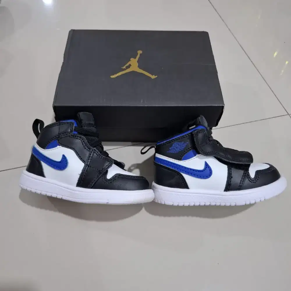 SEPATU ANAK NIKE AIR JORDAN BLUE