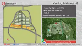 Kavling Komersial Midwest N2, Kawasan Premium di BSD City