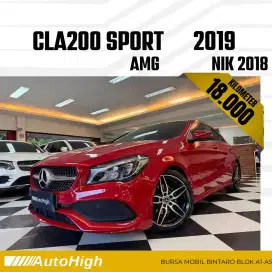 DP10% [Km18.000] CLA200 AMG 2018 Red / CLA 200 Reg 2019 #AUTOHIGH