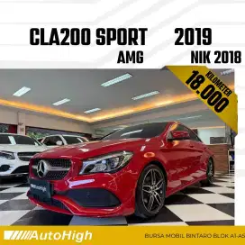 DP10% [Km18.000] CLA200 AMG 2018 Red / C200 Reg 2017 #AUTOHIGH
