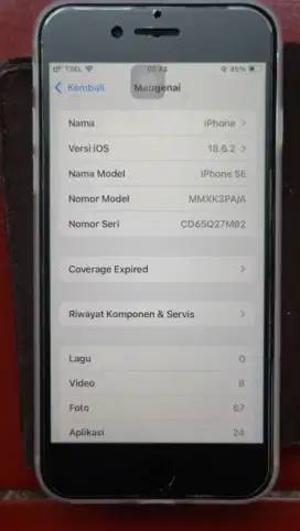 Iphone SE 3 (Generasi ke 3)