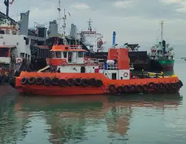 Jual Kapal Tugboat Mesin Caterpillar 1000x2hp