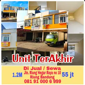 Unit Terakhir Ruko Riung Bandung