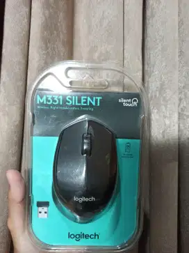 Logitech M331 Silent Bluetooth Hitam - Mouse Wireless