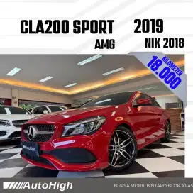 DP10% [Km18.000] CLA200 AMG 2018 Red / CLA 200 Reg 2019 #AUTOHIGH