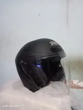 Helm RSV NewWINDTAIL Hitam Doff mulus