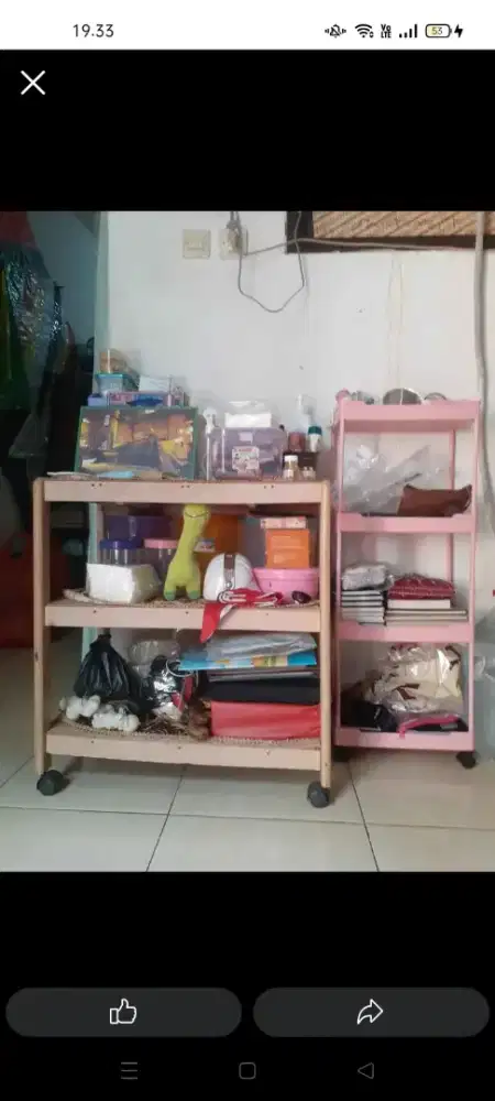 Meja TV & Rak 4 susun Lok Kemanggisan